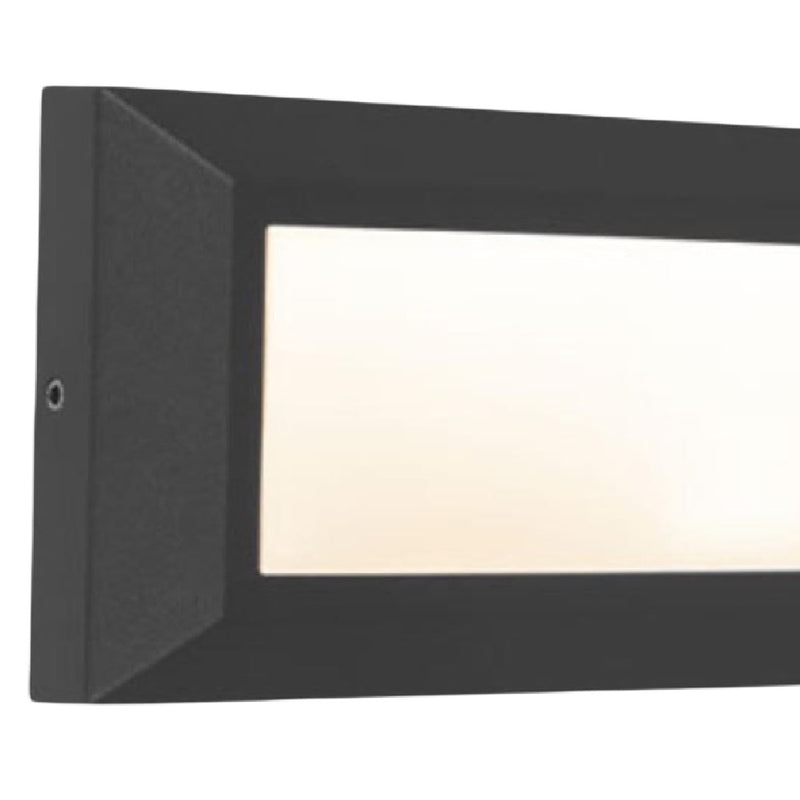 LED Matt Black Modern Outdoor Step Lighting