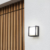 Anthracite LED Exterior Modern Wall Light
