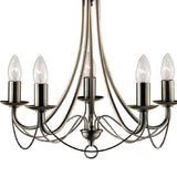 Aged Brass Vintage Pendant Light