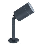 Black Outdoor Modern Cylinder Garden Spike Light | Discount Home Lighting