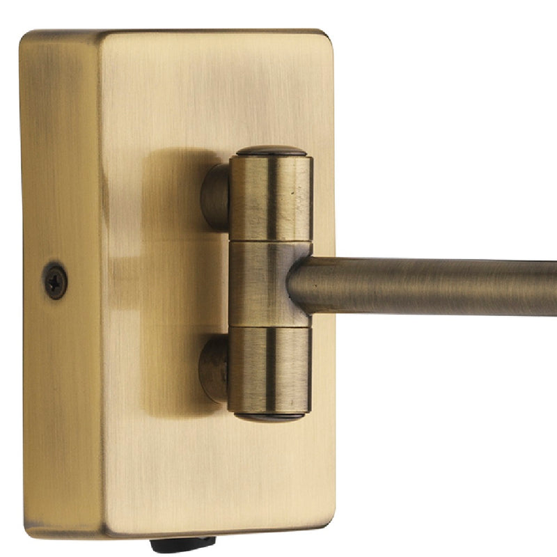 Britalia 220058 | Antique Brass Double Swing Arm Wall Light