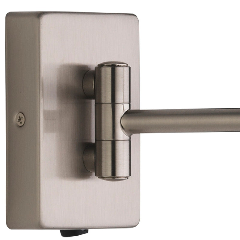 Britalia 220059 | Antique Chrome Double Swing Arm Wall Light