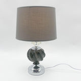 Taupe Ceramic Retro Globe Table Lamp