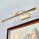 Polished Brass Double Arm Picture Wall Light