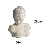 Bust Head Roman Goddess Ornament