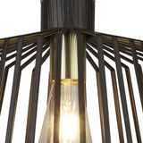 Black Bird Cage Pendant Ceiling Light