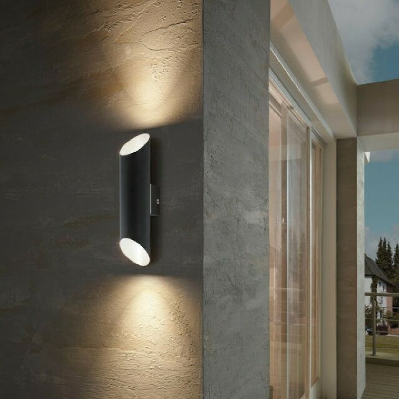 Eglo Agolada LED Black Outdoor Wall Light