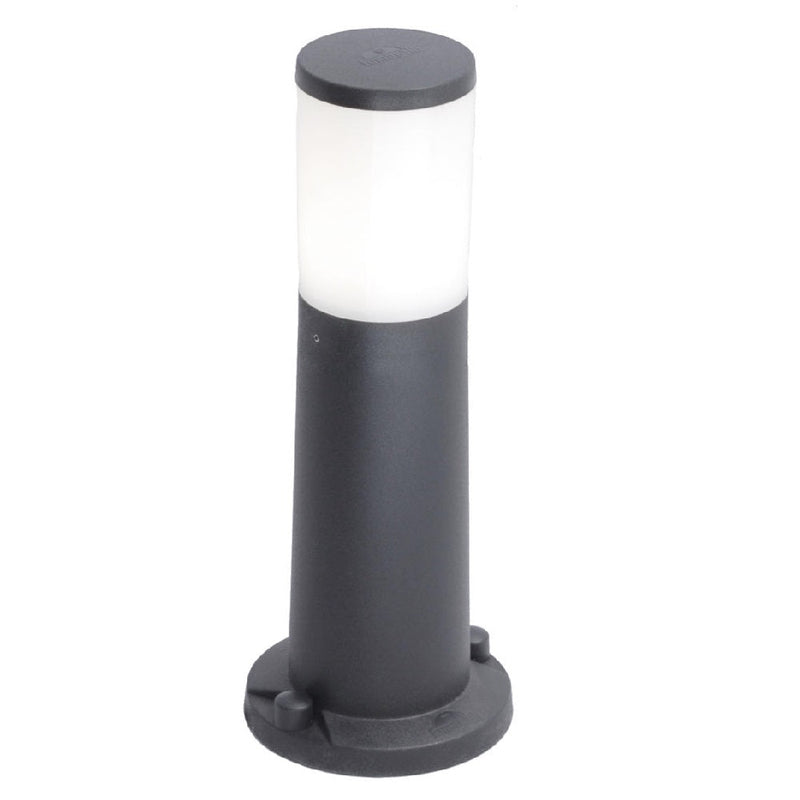 Black Vintage Exterior Post Light 400mm