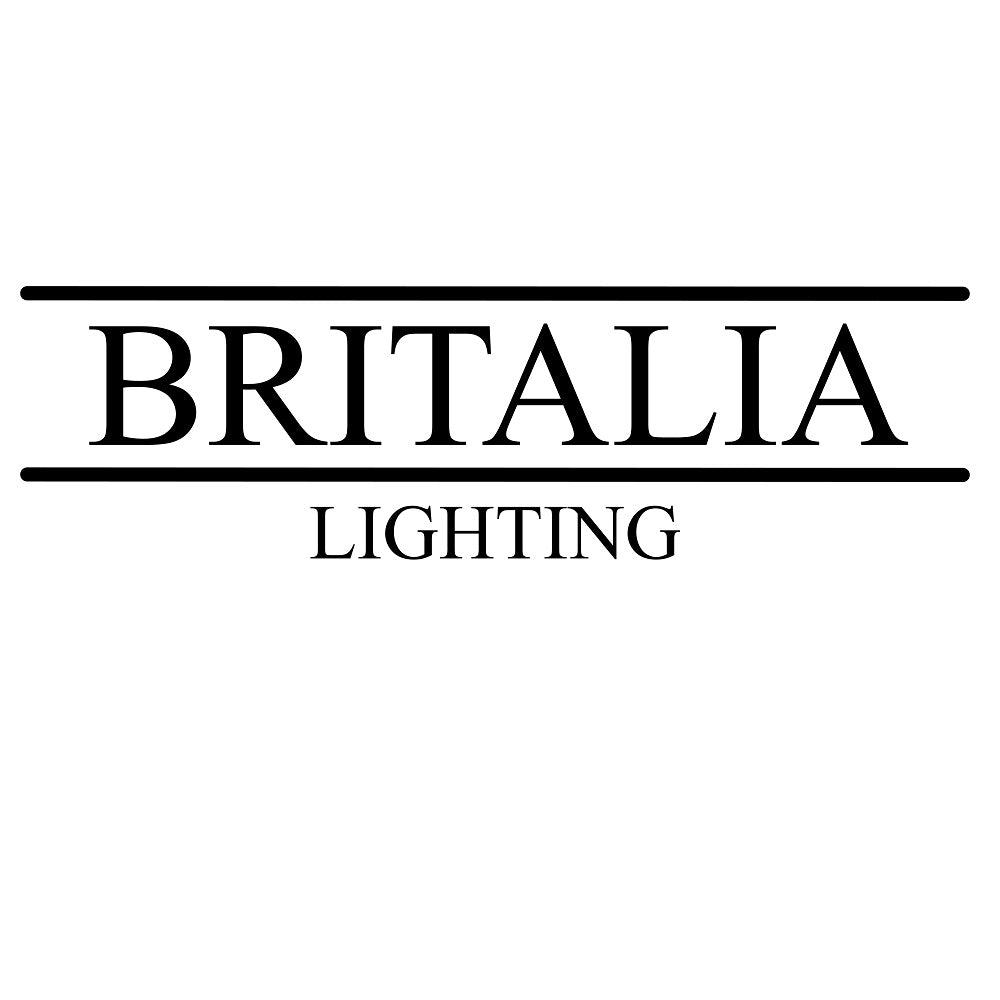 Britalia Black Crackle Glass Egg Light 20cm