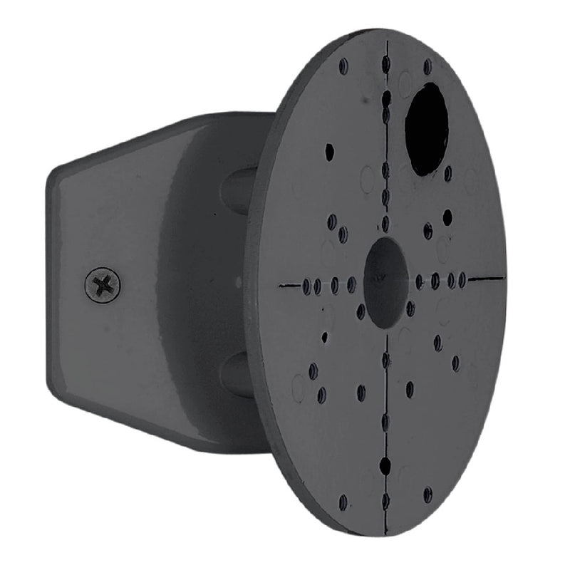 Black Corner Mounting Bracket Outdoor Lighting