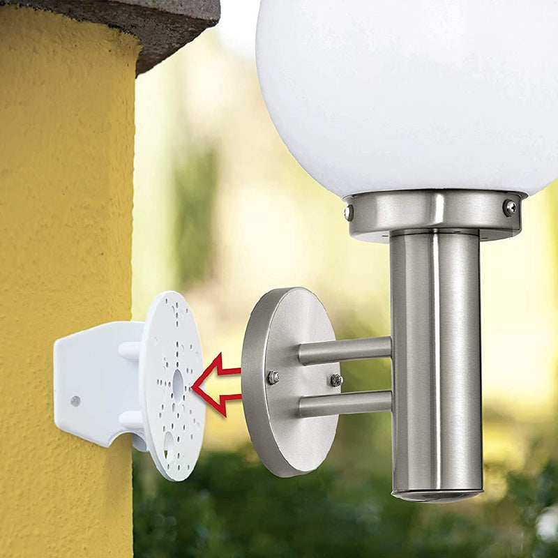 Easy Installation White Corner Bracket