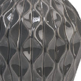 Dark Grey Ceramic Table Lamp