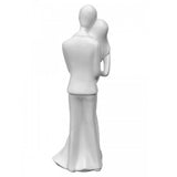 White Ceramic Wedding Gift Bride & Groom