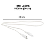 50cm White Under Cabinet Light Connectors