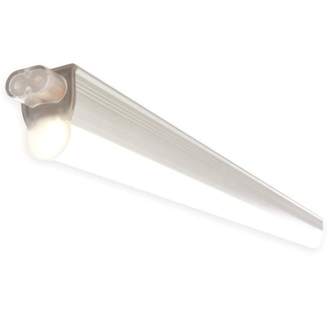 LED Silver Slimline Cabinet Light 870mm Cool White