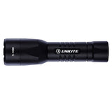 Unilite FL-550R LED Black USB Rechargeable Aluminium Flashlight Torch 550 Lumen
