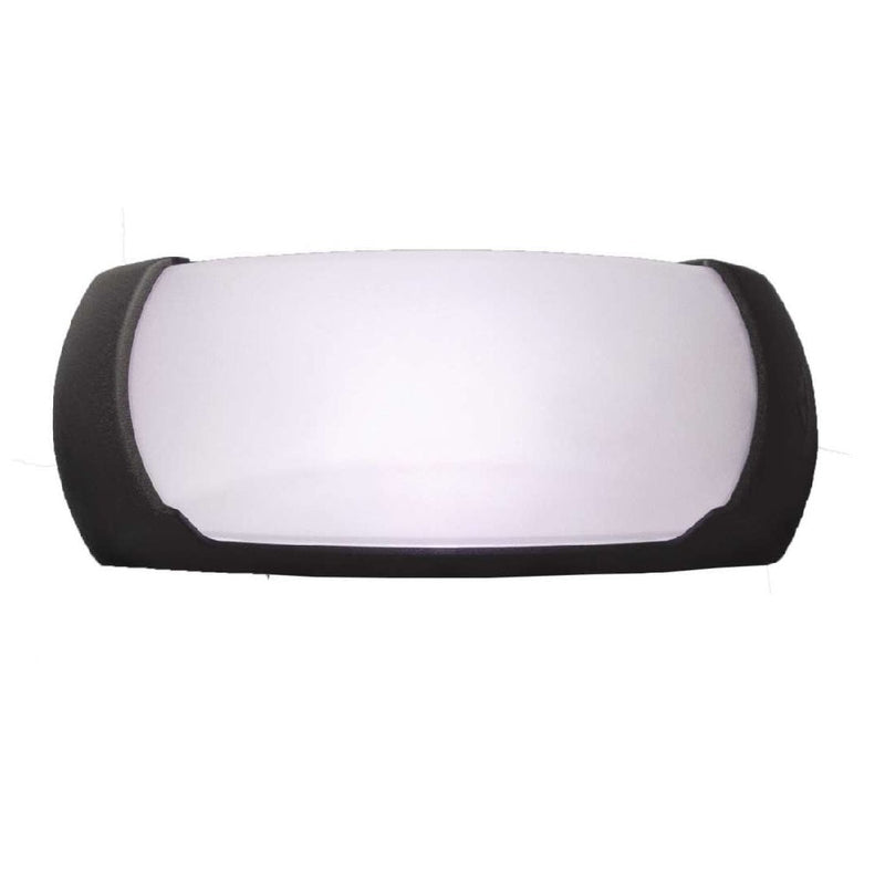 Black Exterior Curved Bulk Head Light