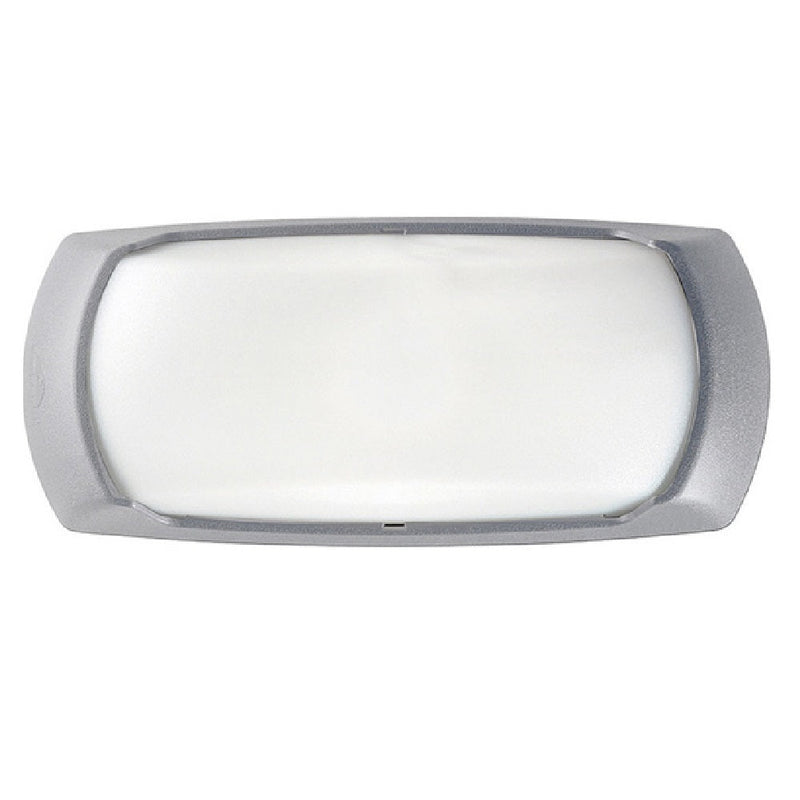 Grey Exterior Curved Bulk Head Light