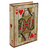 Britalia 880031 | Queen of Hearts Playing Card Storage Book Box | BRT880031