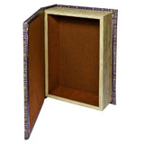 Security Storage Book Box - Mirrored Venetian