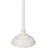 Matt White Vintage Candle Stick Table Light