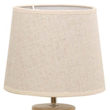 Cream Rattan Table Lamp