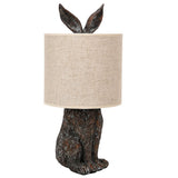 Brown Hare Sitting Rabbit Table Light