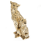 Gold Leopard Animal Sculpture