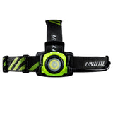 Unilite HT-900R LED High Power Industrial Super Bright USB Rechargeable Headtorch Light 900 Lumen