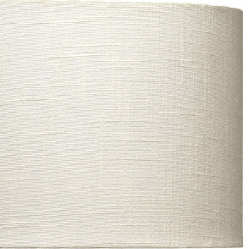 Cream Linen 12 Inch Ceiling Floor Lampshade