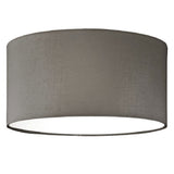 Grey Drum Lamp Shade with Diffuser
