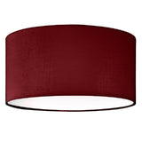 Red Drum Lamp Shade with Diffuser