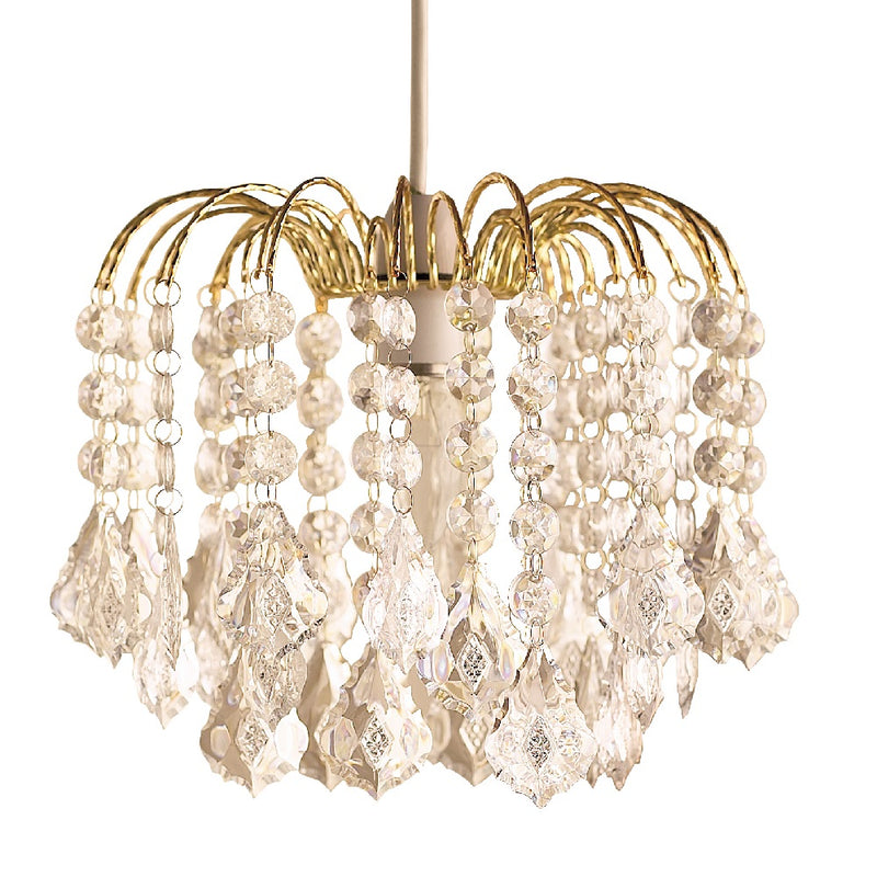 Britalia 660004 | Gold & Clear Crystal Bead Shade | BRT660004