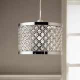 Chrome Easy Fit Shade with Beading