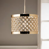 Gold Easy Fit Shade with Beading