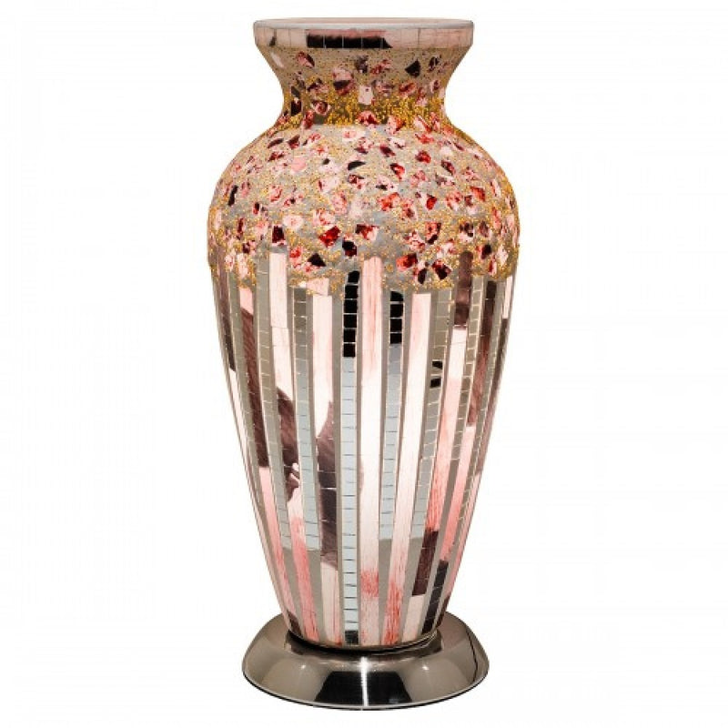 Britalia BRLM73AD | Art Deco Glass Mosaic Vase 38cm
