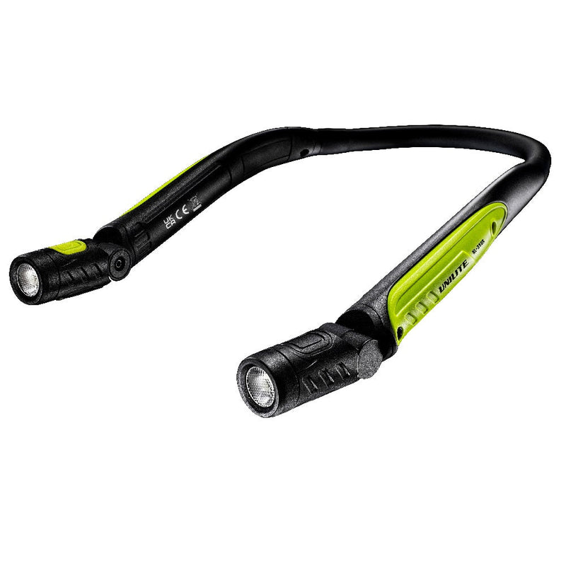 USB Rechargeable LED Neck Light Double Torch 350 Lumen IP54