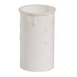 Oaks OA DRIP 01 WH White Vintage Candle Drip Sleeve 37mm x 70mm