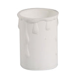 Oaks OA DRIP 02 WH White Vintage Candle Drip Sleeve 33mm x 50mm