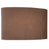 Brown Micro Pleat Lampshade Table Lamp