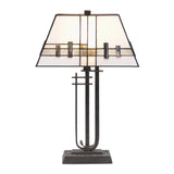 Oaks OT 4090/14 TL Mardian Tiffany Glass Vintage Table Lamp 55cm