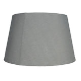 PMCD14GRY Grey 14" Rolled Edge Vintage Drum Cotton Fabric Lampshade