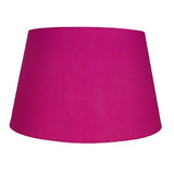 PMCD12PUR Purple 12" Rolled Edge Vintage Drum Cotton Fabric Lampshade
