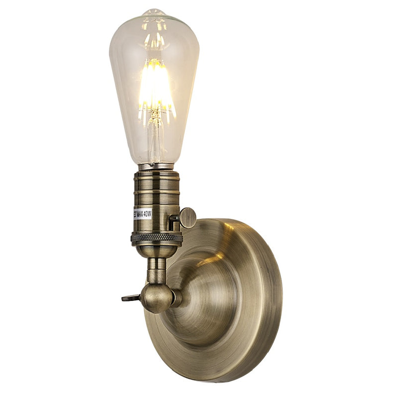 Antique Brass Wall Lights Aged Brass Traditional Wall Lighting