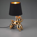 Gold Balloon Dog Table Lamp