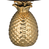 Gold Pineapple Fruit Table Light Base with Lampshade