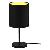 Black & Gold Shade Modern Table Desk Lamp