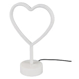 USB Heart Design Table Desk Lamp