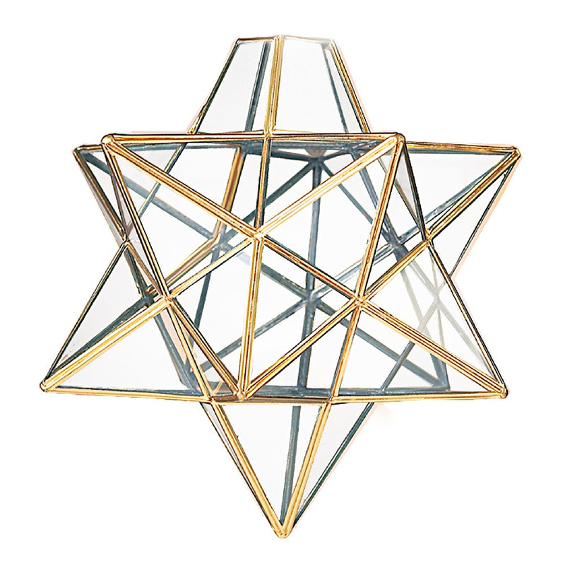 Britalia 660001 | Antique Brass & Glass Panel Shade | BRT660001