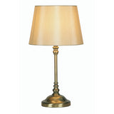 Antique Brass Traditional Table Lamp with Shade 425mm